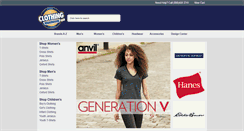 Desktop Screenshot of clothingwarehouse.com